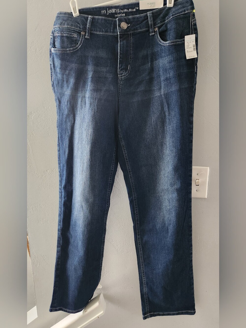 🆕️M Jeans By Maurices Mid-Rise Classic Straight Size 14 R